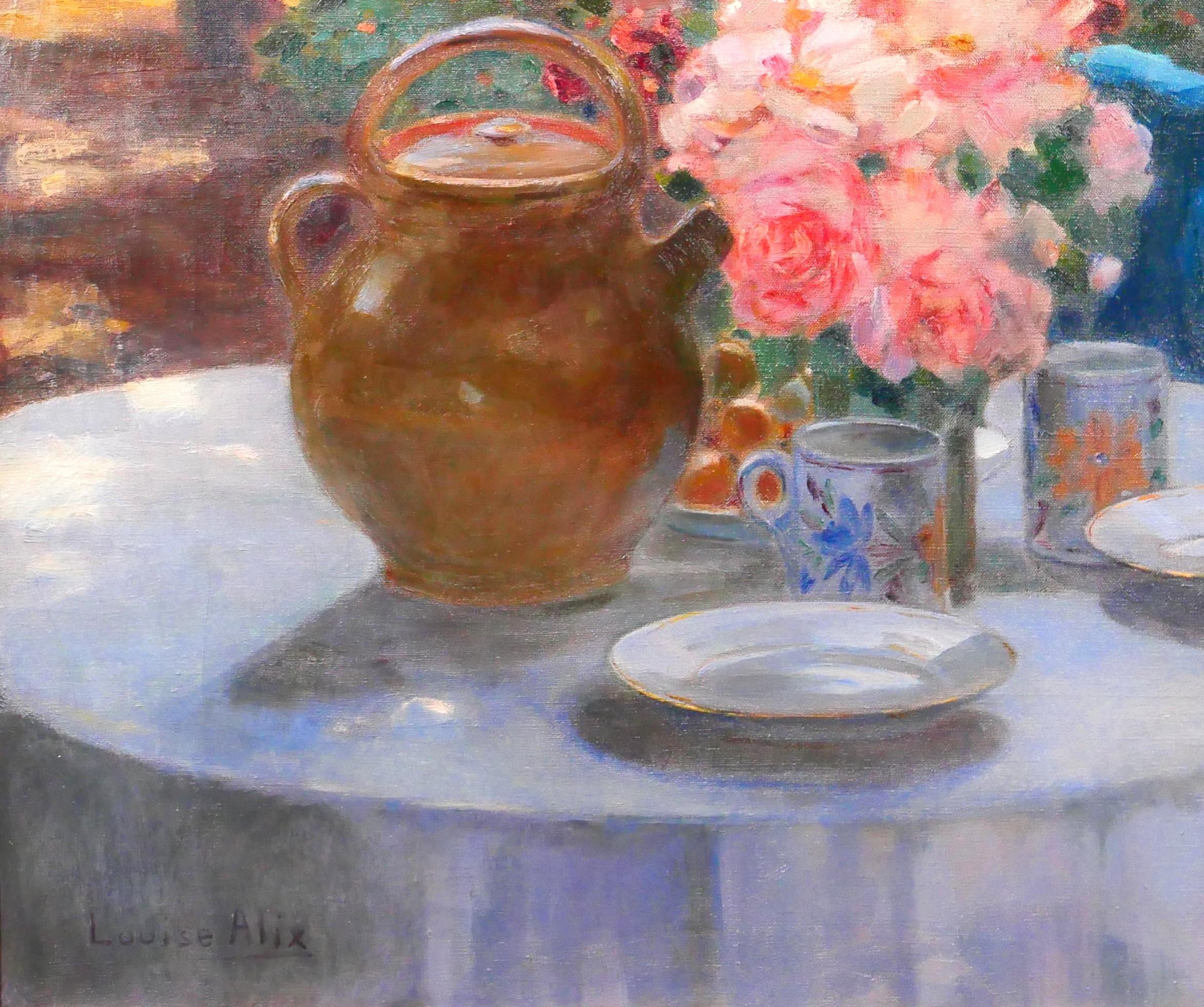 La mesa en el jardín, flores a la hora del té en venta 4
