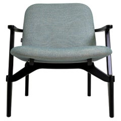Sillón Louise de Philippe Nigro para Zanotta, Negro, Tela