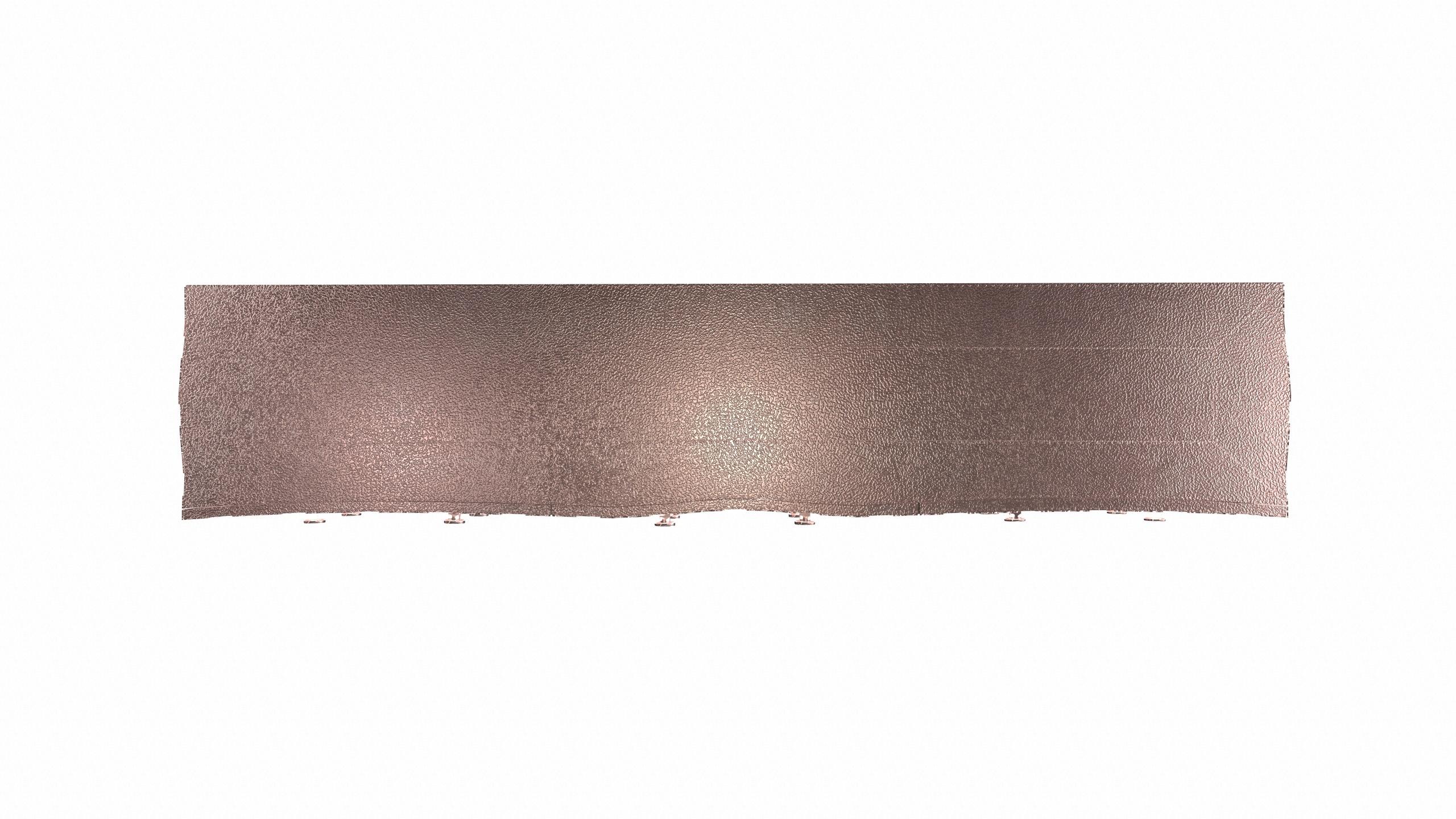 Boticario Louise Art Decó Flor de Lis Cobre Martillado Fino de Paul M en venta 1
