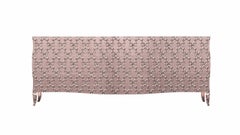 Louise Art Deco Buffet Sideboard Fleur De Lis Fine Hammered Copper by Paul Mathi