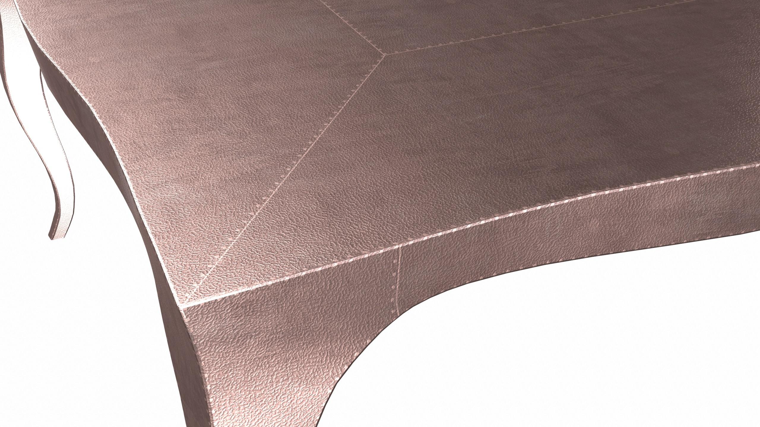 Tables industrielles et de travail Art déco en cuivre martelé fin de Paul Mathieu Neuf - En vente à New York, NY