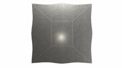 Louise Art Deco Industrial and Work Tables Smooth White Bronze by Paul Mathieu