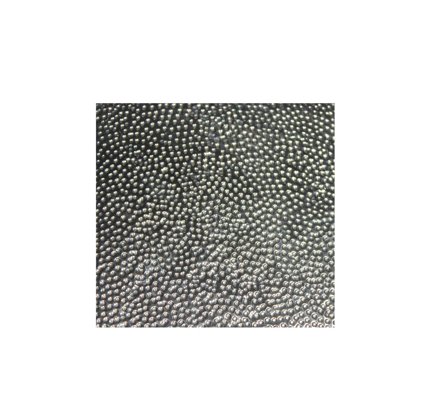 Tables industrielles Art déco Mid. Bronze blanc martelé 18,5x18,5x10 pouces en vente 2
