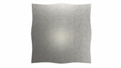 Louise Art Deco Tavoli impilabili e nidificanti Mid. Bronzo bianco martellato