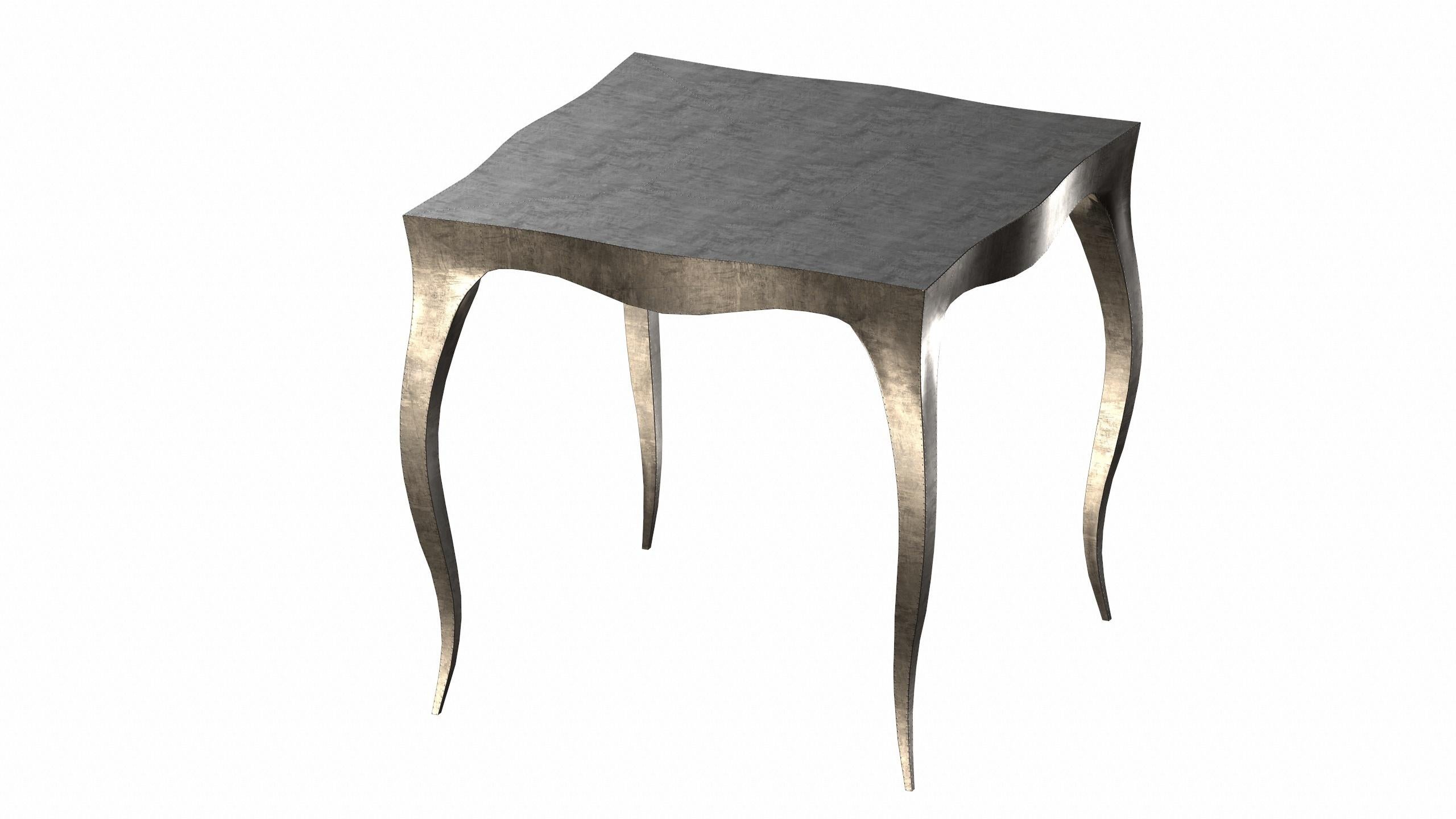 Tables gigognes et tables empilables Art déco lisse bronze antique Louise  en vente 2