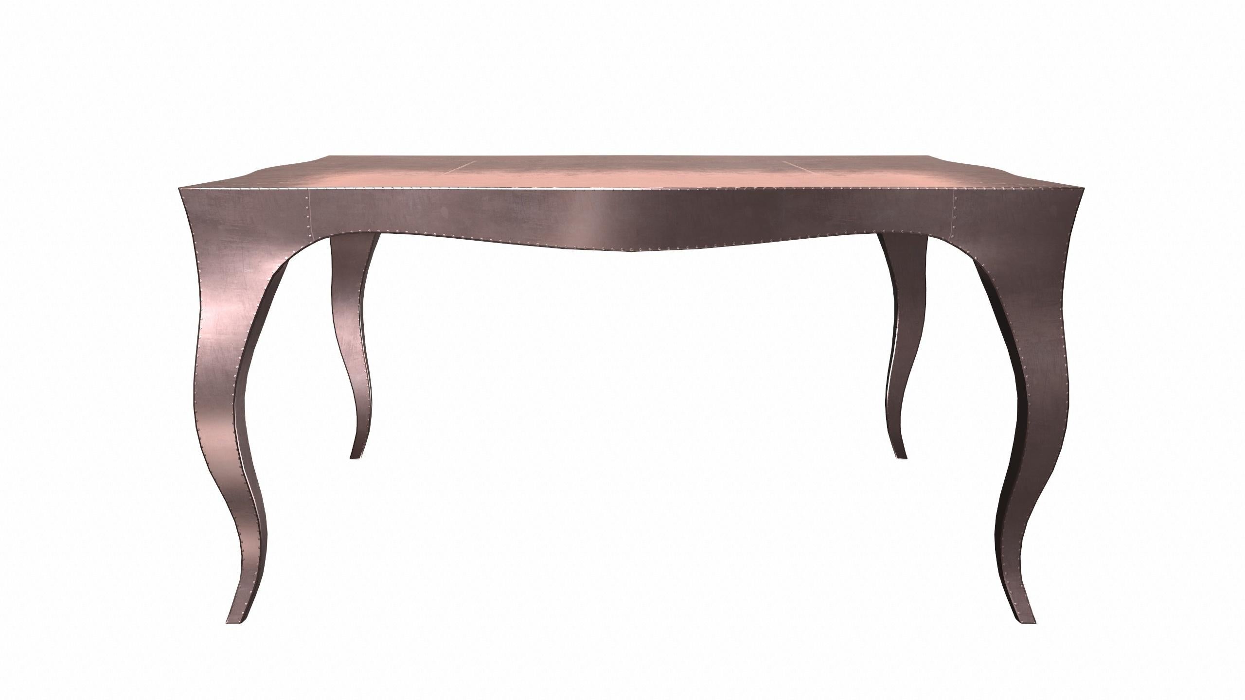 Sculpté à la main Tables gigognes et tables empilables Art Déco Louise Smooth Copper par Paul M  en vente