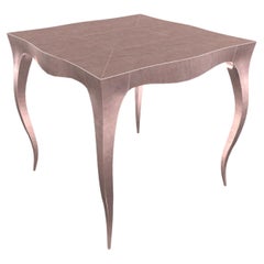 Louise Art Deco Nesting Tables and Stacking Tables Smooth Copper by Paul Mathieu