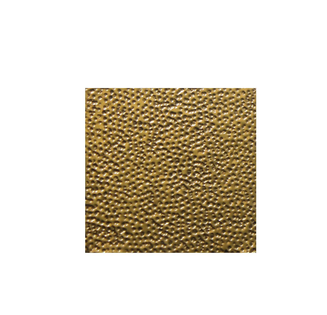 Tables gigognes Art déco Mid. Hammered Brass 18.5x18.5x10 inch by Paul M. en vente 2