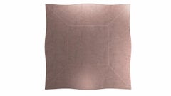 Tavolini da nido Louise Art Deco Mid. Rame martellato 18,5x18,5x10 pollici di M.Paul I.