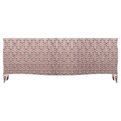 Enfilade Art Déco Fleur De Lis Mid. Cuivre martelé de Paul Mathieu