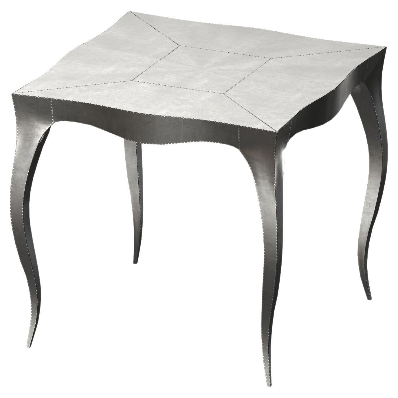 Tables de toilette Art Nouveau en bronze blanc éclatant de Paul Mathieu