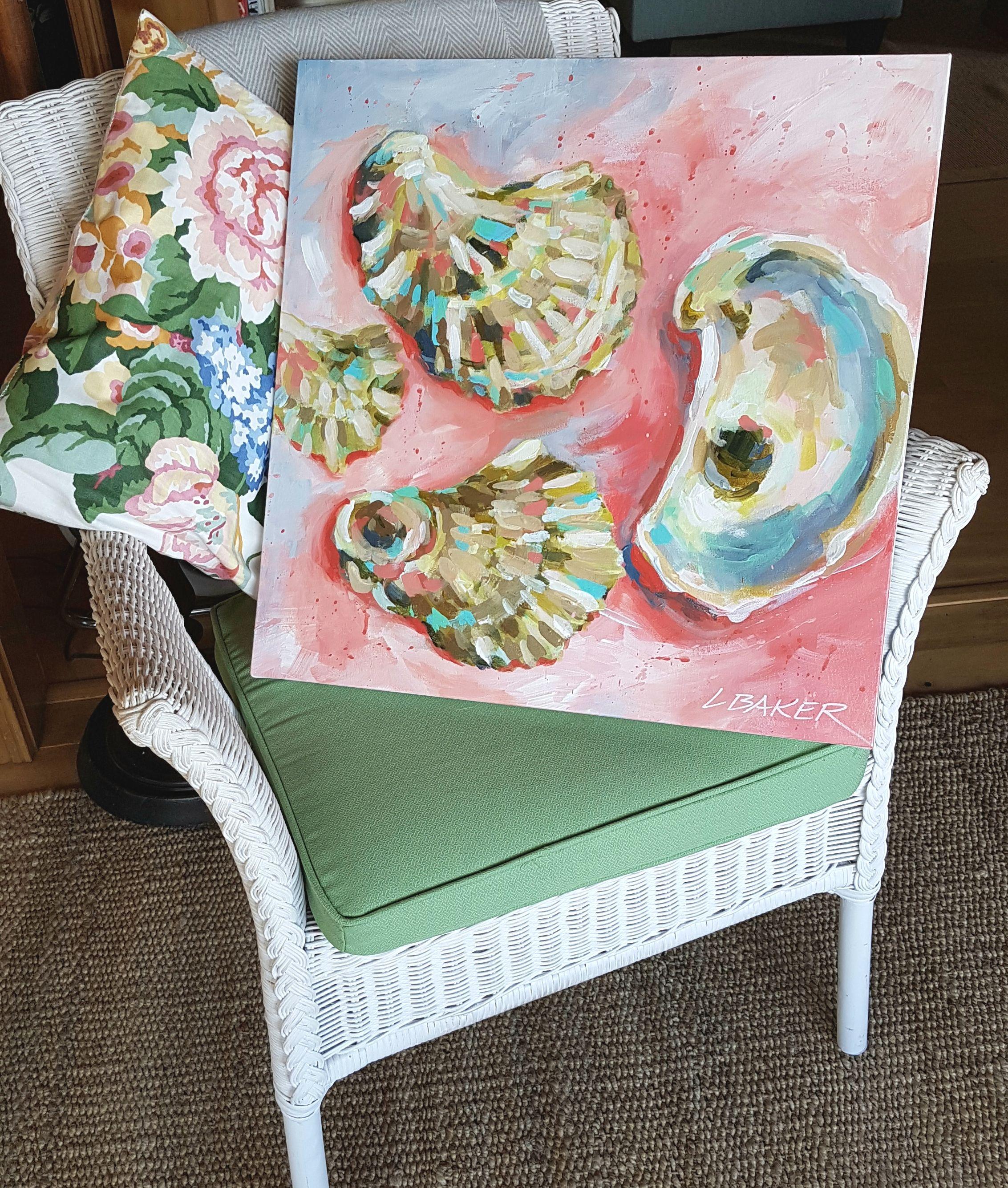 Ostras, Pintura, Acrílico sobre lienzo en venta 1