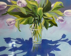 Tulip Shade, Painting, Acrylic on Canvas