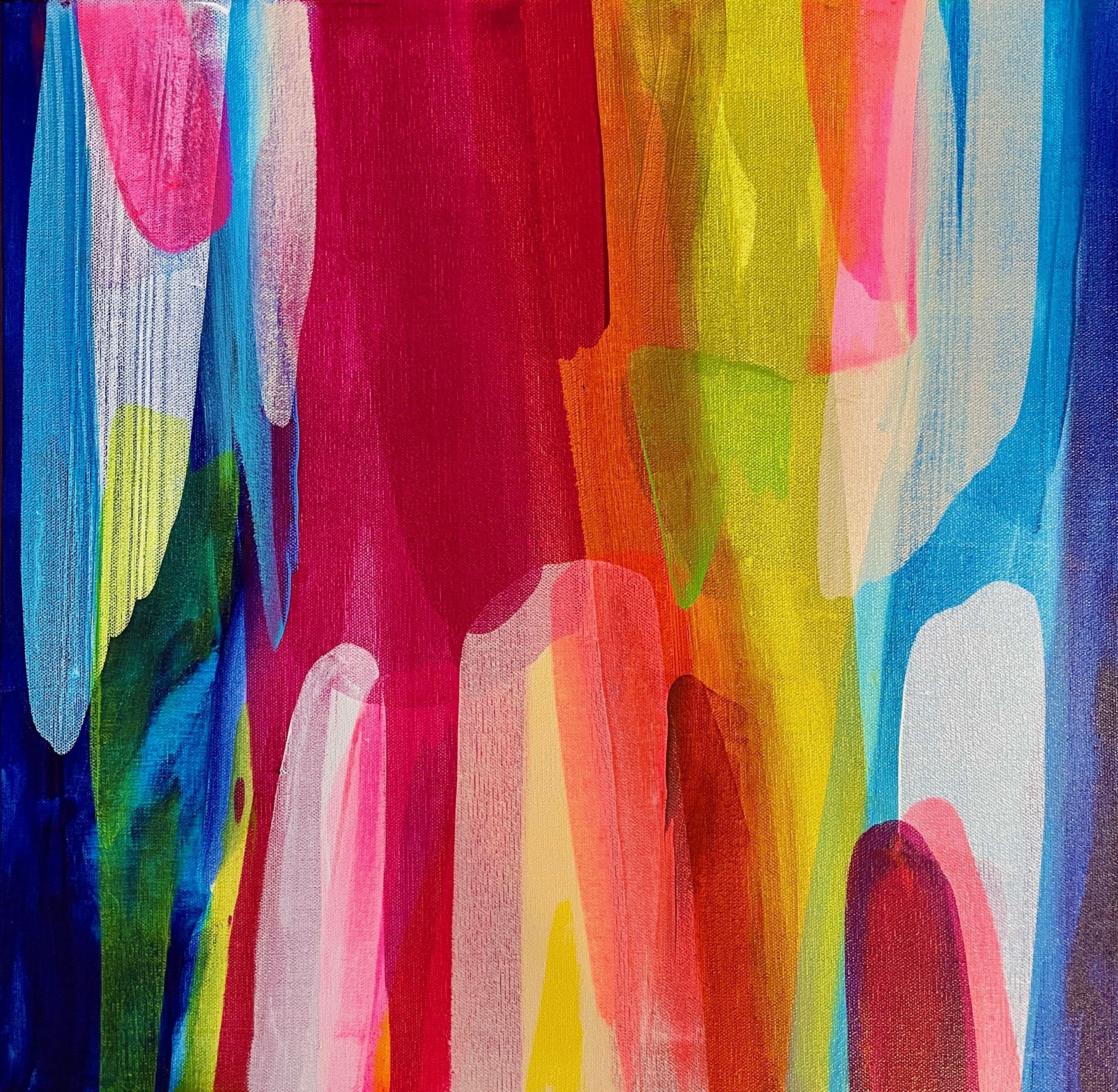 Vibration, Painting, Acrylic on Canvas