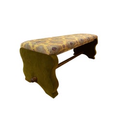 Banc Louise en Oak, panneaux de particules et mousse HR par POPUS EDITIONS