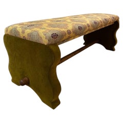 Banc Louise en Oak, panneaux de particules et mousse HR par POPUS EDITIONS