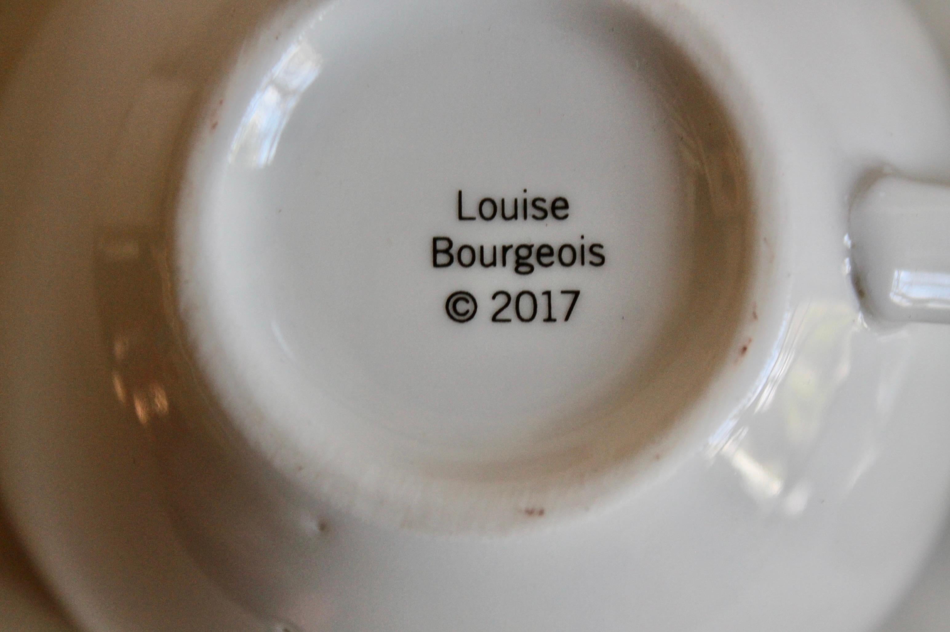 Contemporary Louise Bourgeois Cup & Saucer for MOMA For Sale