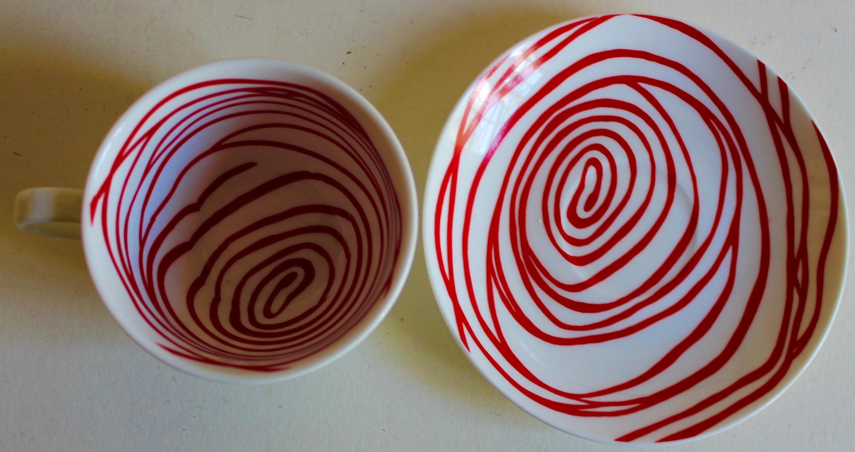 Louise Bourgeois Cup & Saucer for MOMA For Sale 1