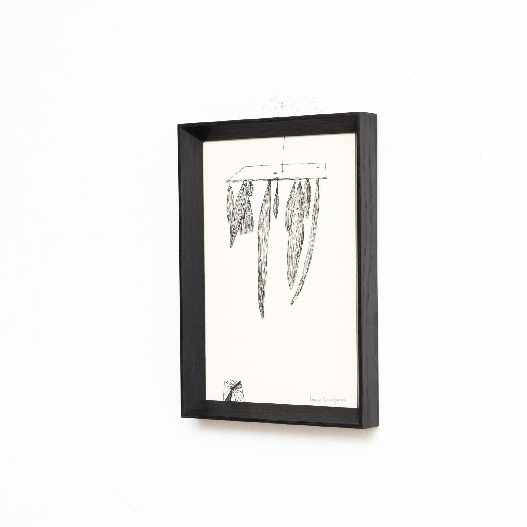 Francese Louise Bourgeois 'Vita interiore' Litografia in edizione limitata, 1985 - Firmata in vendita