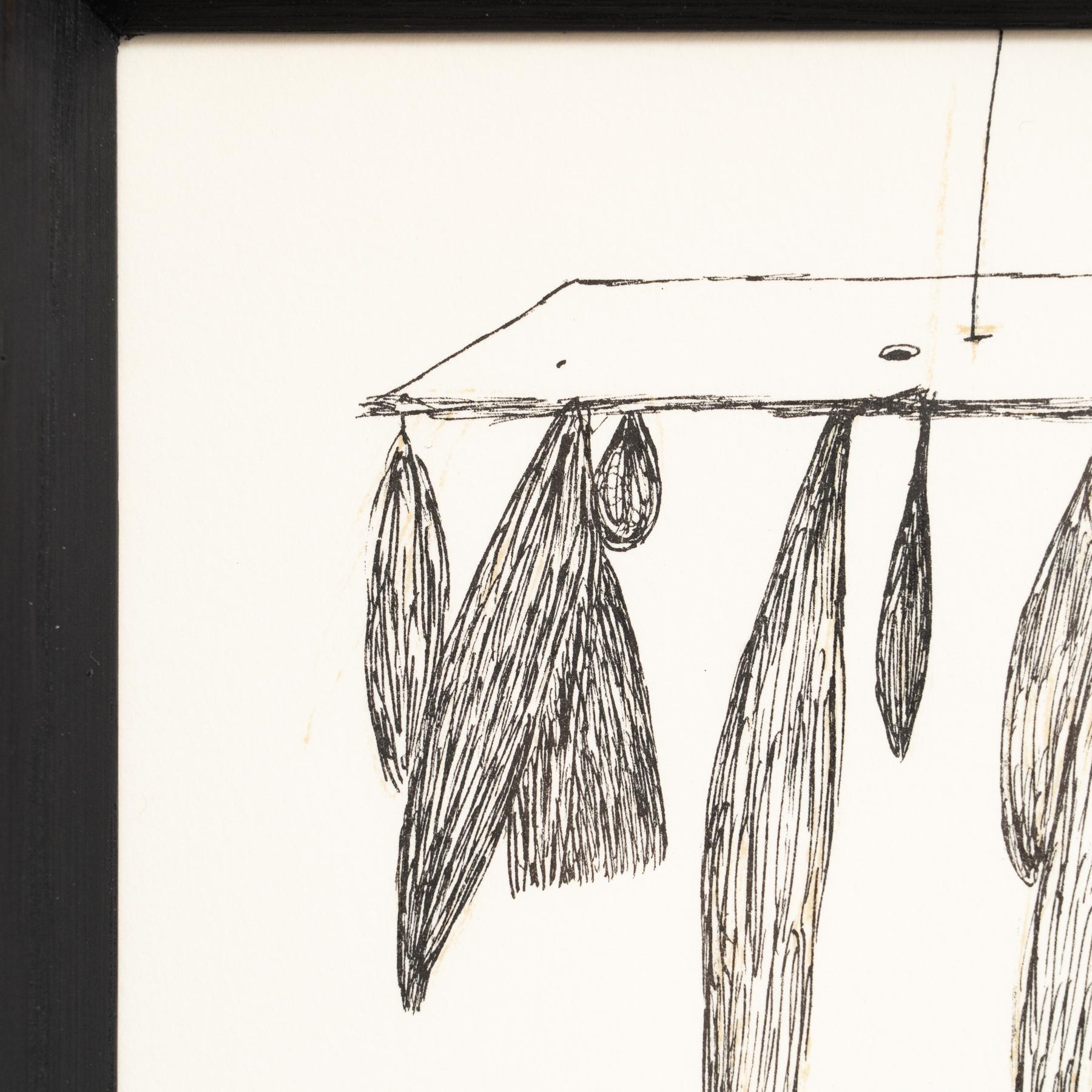 Carta Louise Bourgeois 'Vita interiore' Litografia in edizione limitata, 1985 - Firmata in vendita