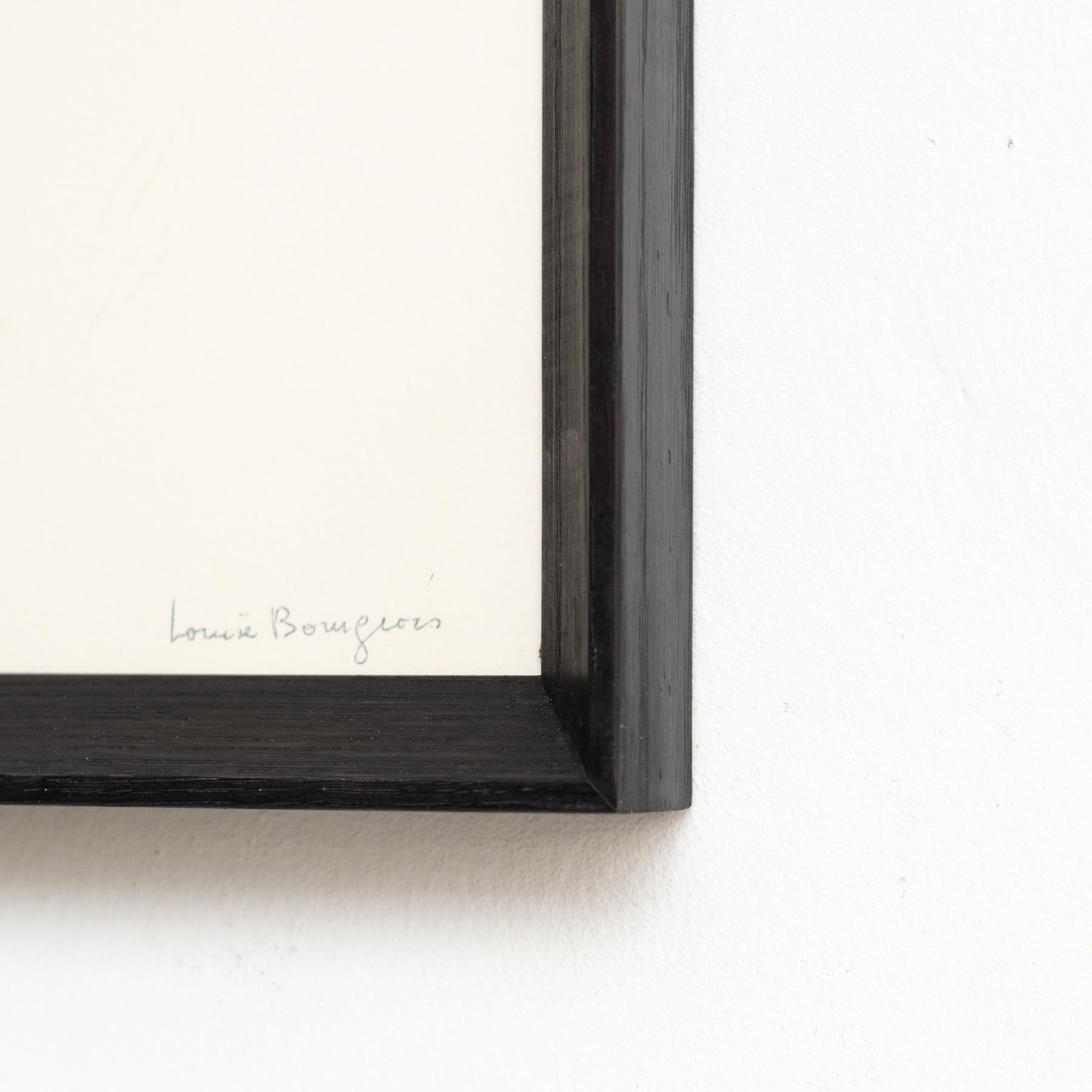 Louise Bourgeois 'Vita interiore' Litografia in edizione limitata, 1985 - Firmata in vendita 1