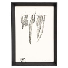 Louise Bourgeois 'Vita interiore' Litografia in edizione limitata, 1985 - Firmata