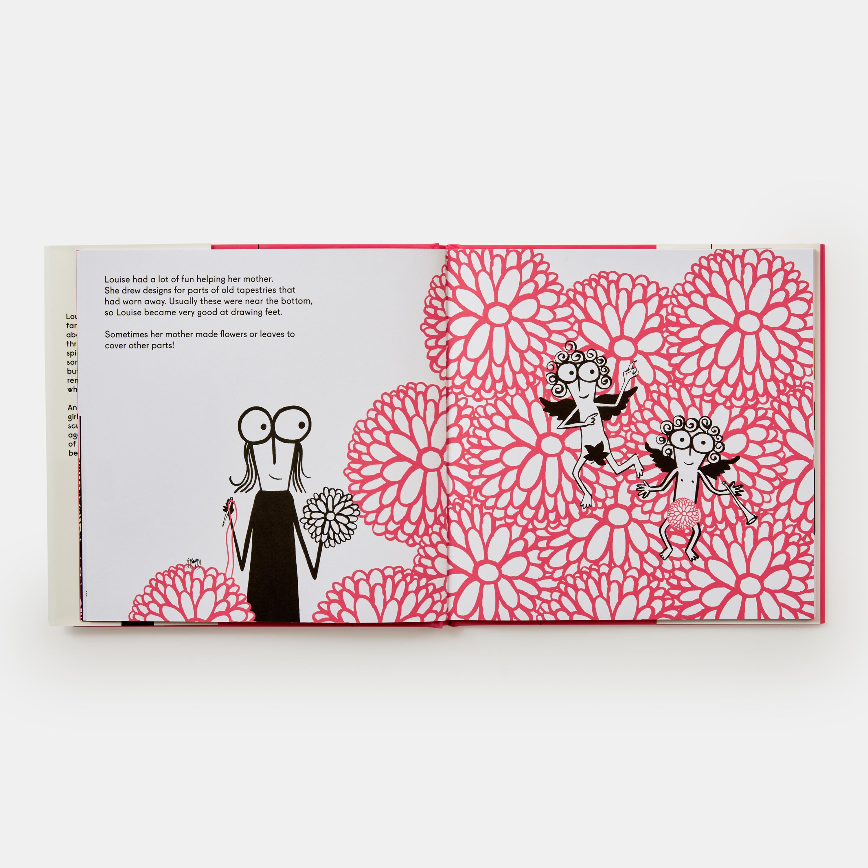 A clever, quirky picture-book biography of one of the most important figures of modern and contemporary art

Louise Bourgeois was a world-famous artist who told stories of her life through her art until she was 98 years old. She drew, wove, and