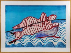 Louise Bourgeois Hamlet und Ophelia Lithographie Signierter Druck Auflage von 50