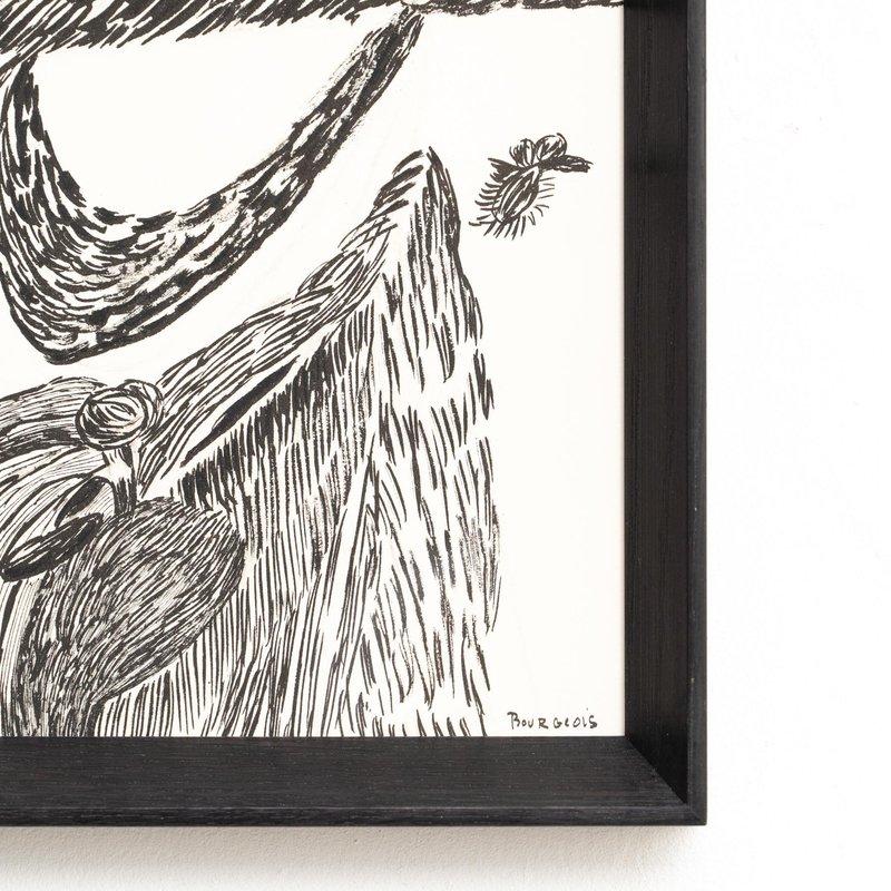 D'après Louise Bourgeois, Inner Life Lithographie encadrée en noir et blanc, 1985 en vente 12