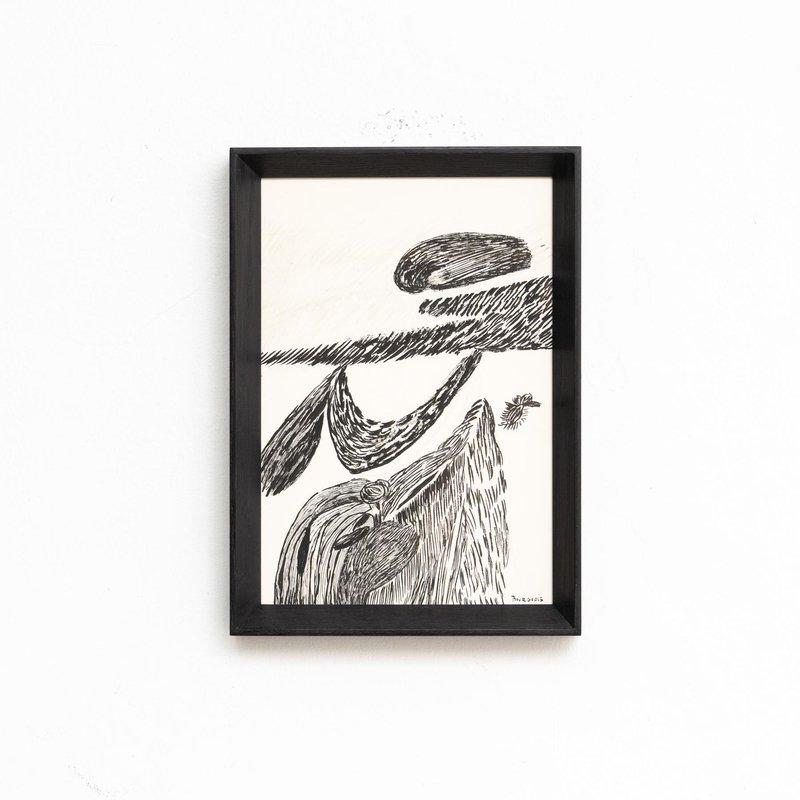 D'après Louise Bourgeois, Inner Life Lithographie encadrée en noir et blanc, 1985 en vente 3