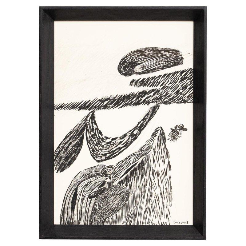 D'après Louise Bourgeois, Inner Life Lithographie encadrée en noir et blanc, 1985 en vente 5