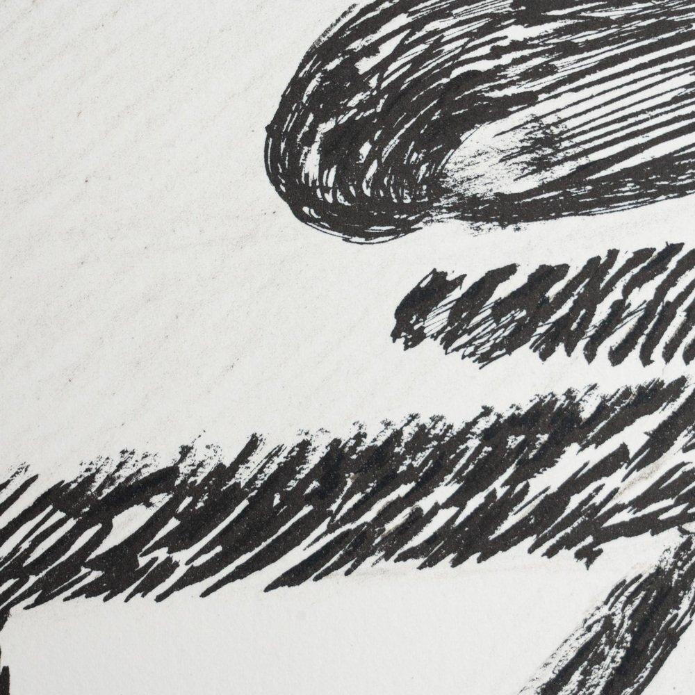 After Louise Bourgeois, Inner Life Black and White Framed Lithograph, 1985 For Sale 7