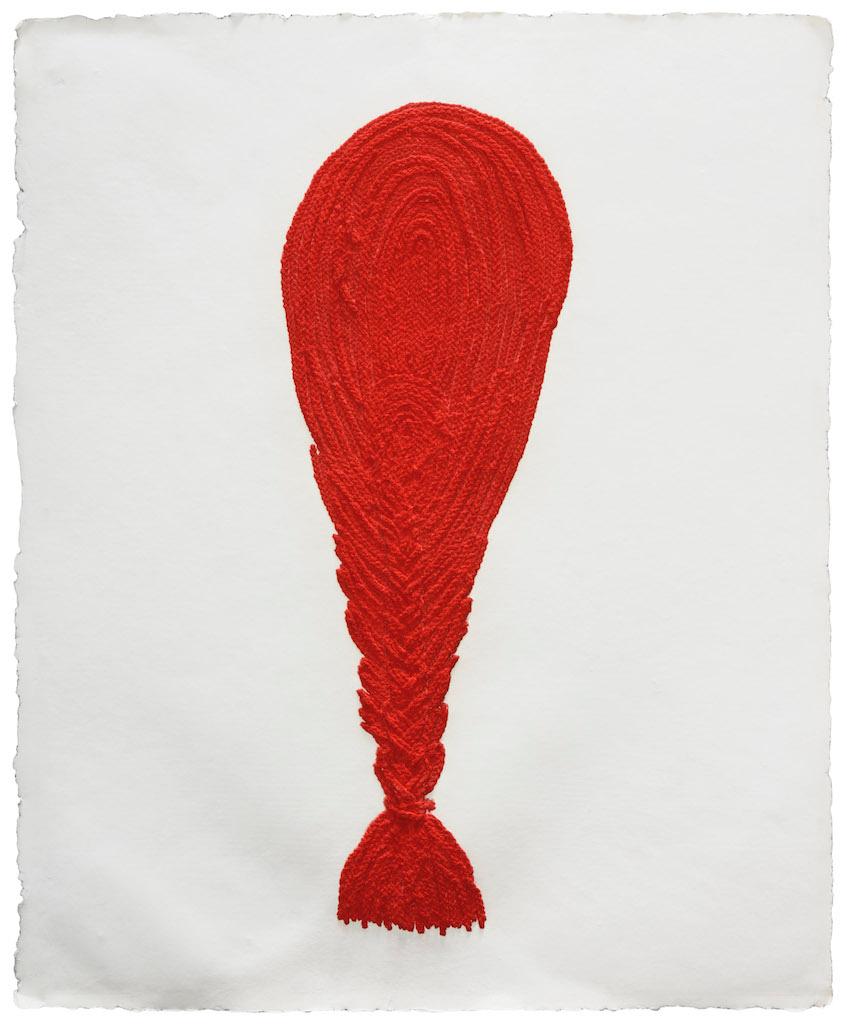 Crochet V - Print by Louise Bourgeois