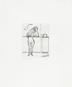Vintage Dismemberment -- Print, Portrait, Woman, Nude, Feminist Art by Louise Bourgeois