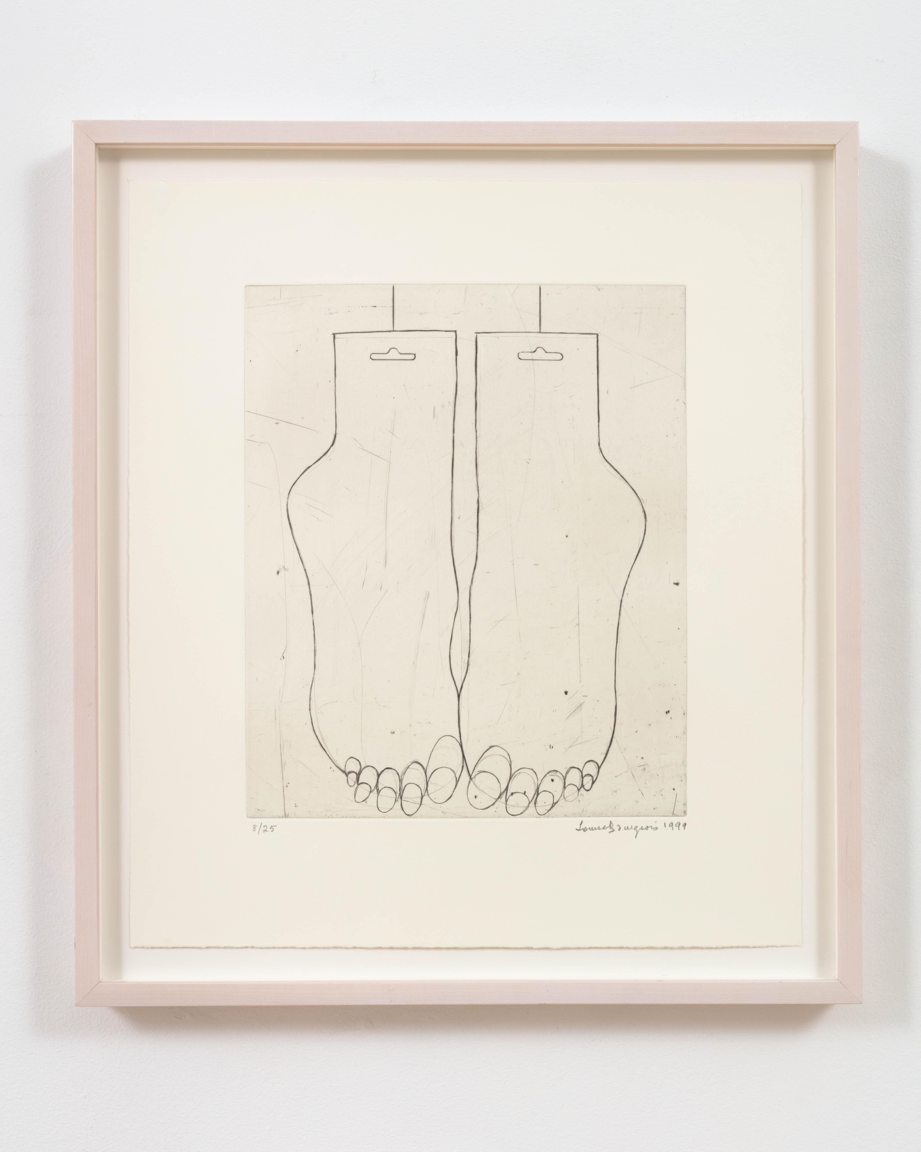 Feet - Print by Louise Bourgeois