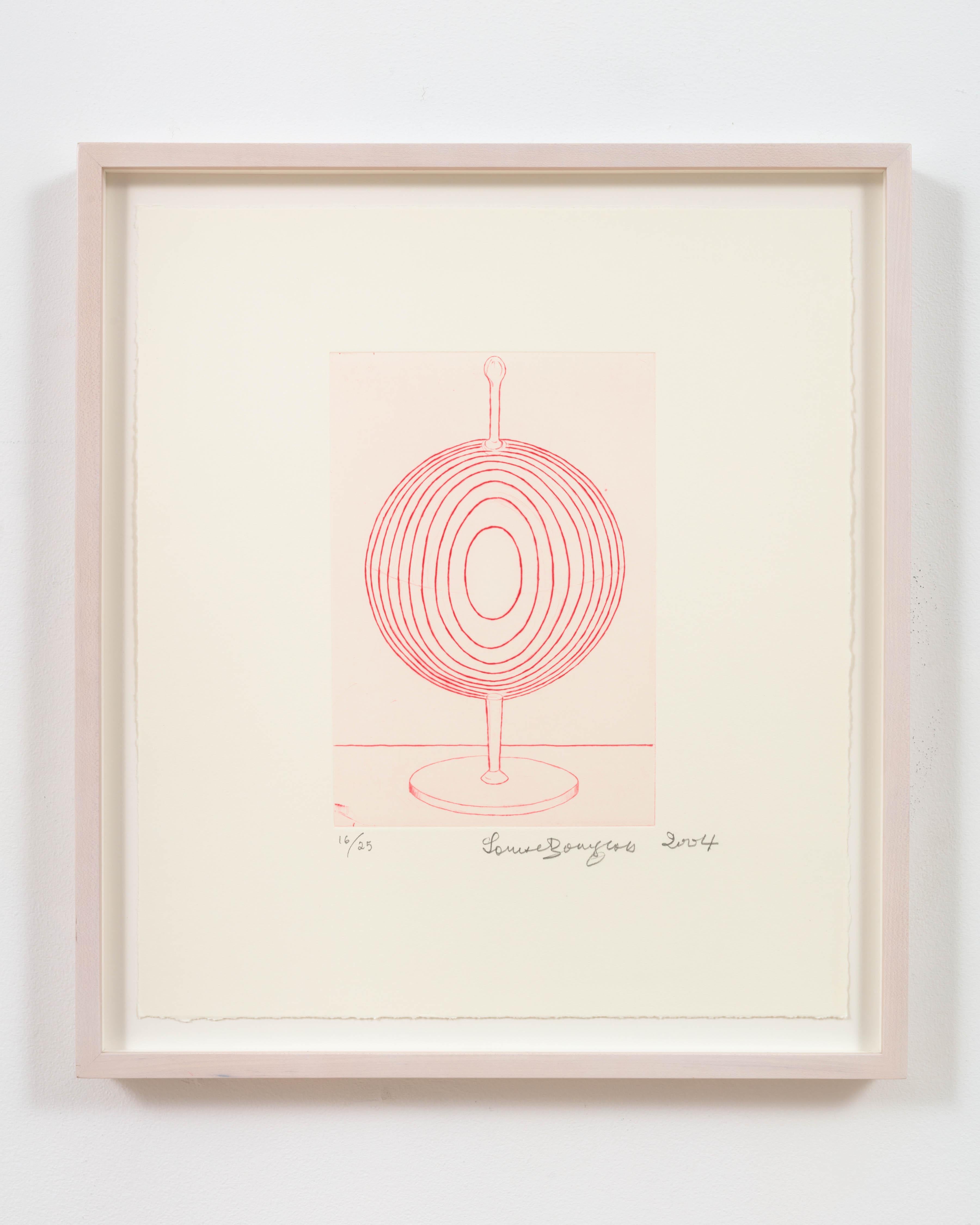 Louise Bourgeois Abstract Print - Glass Object