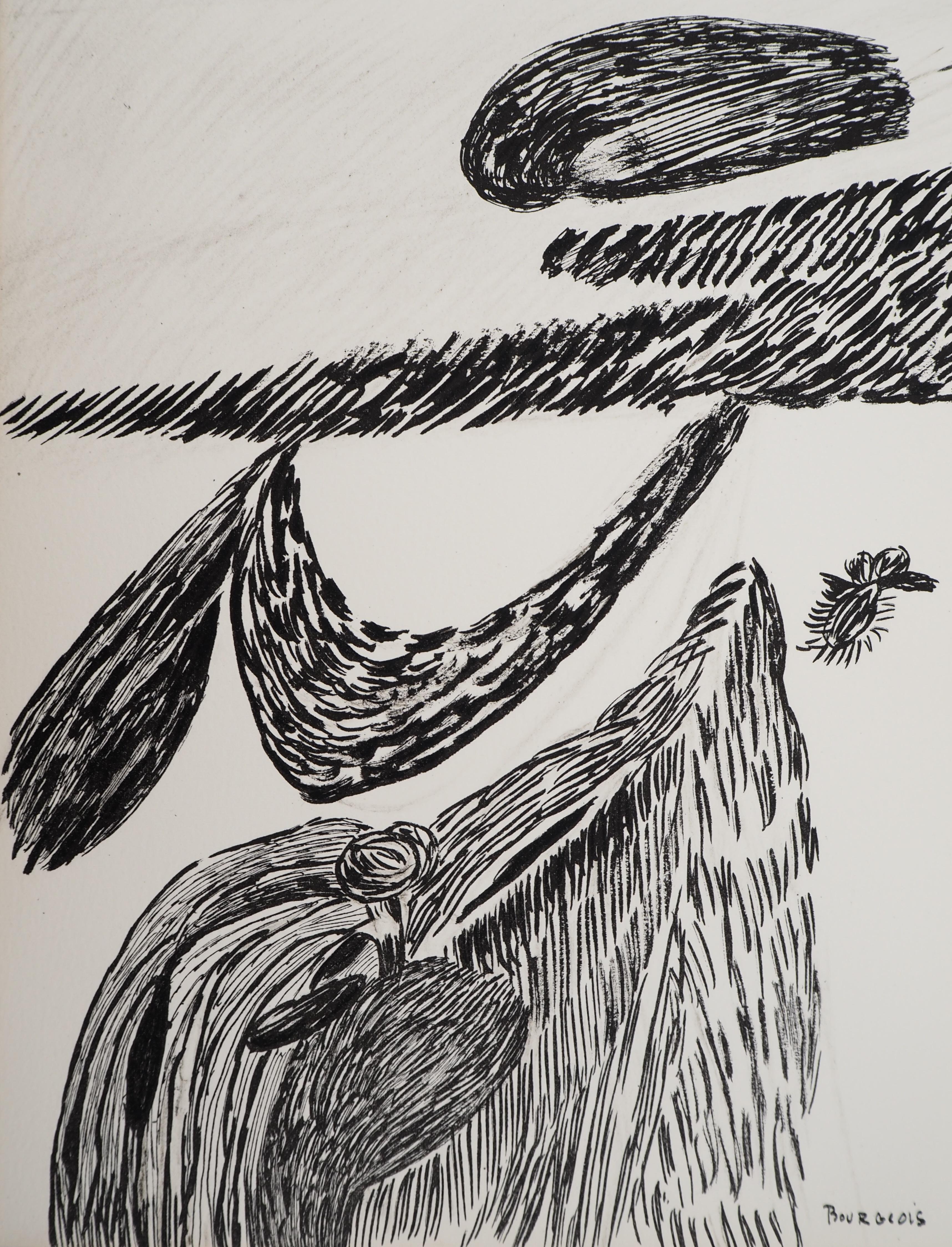 Vida interior - Litografía original (Wye Smith #78-2) - Print de Louise Bourgeois