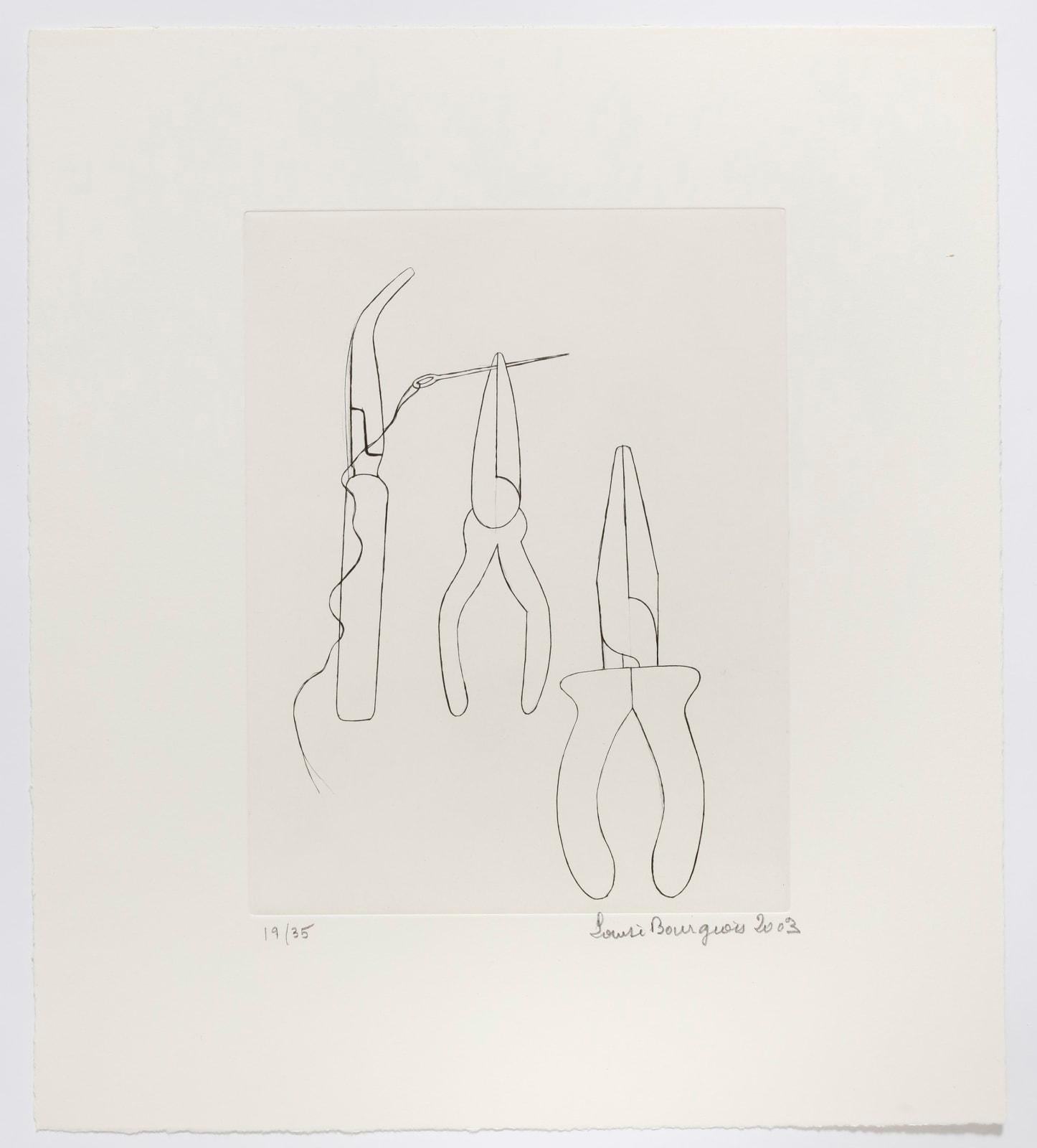 La Réparation - Print by Louise Bourgeois