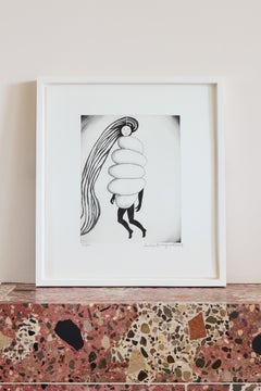 La Réparation: Spiralförmige Frau -- Porträt, Frau, Feministische Kunst von Louise Bourgeois