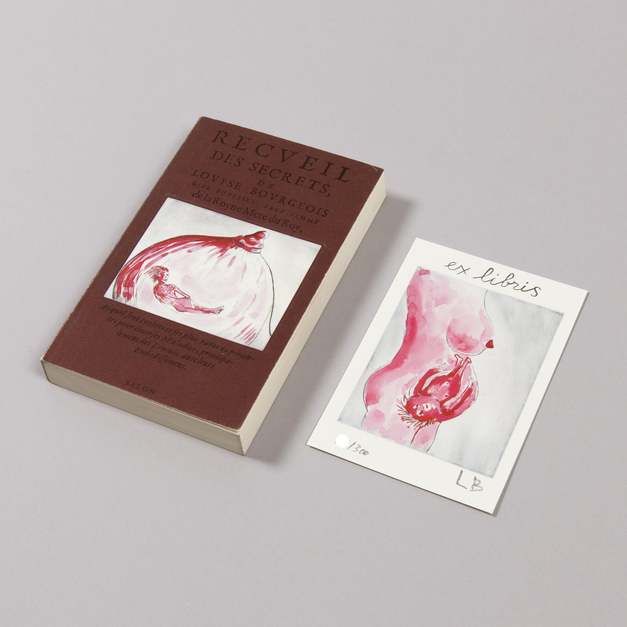 Louise Bourgeois, Be Calm (de Recueil des Secrets) 5