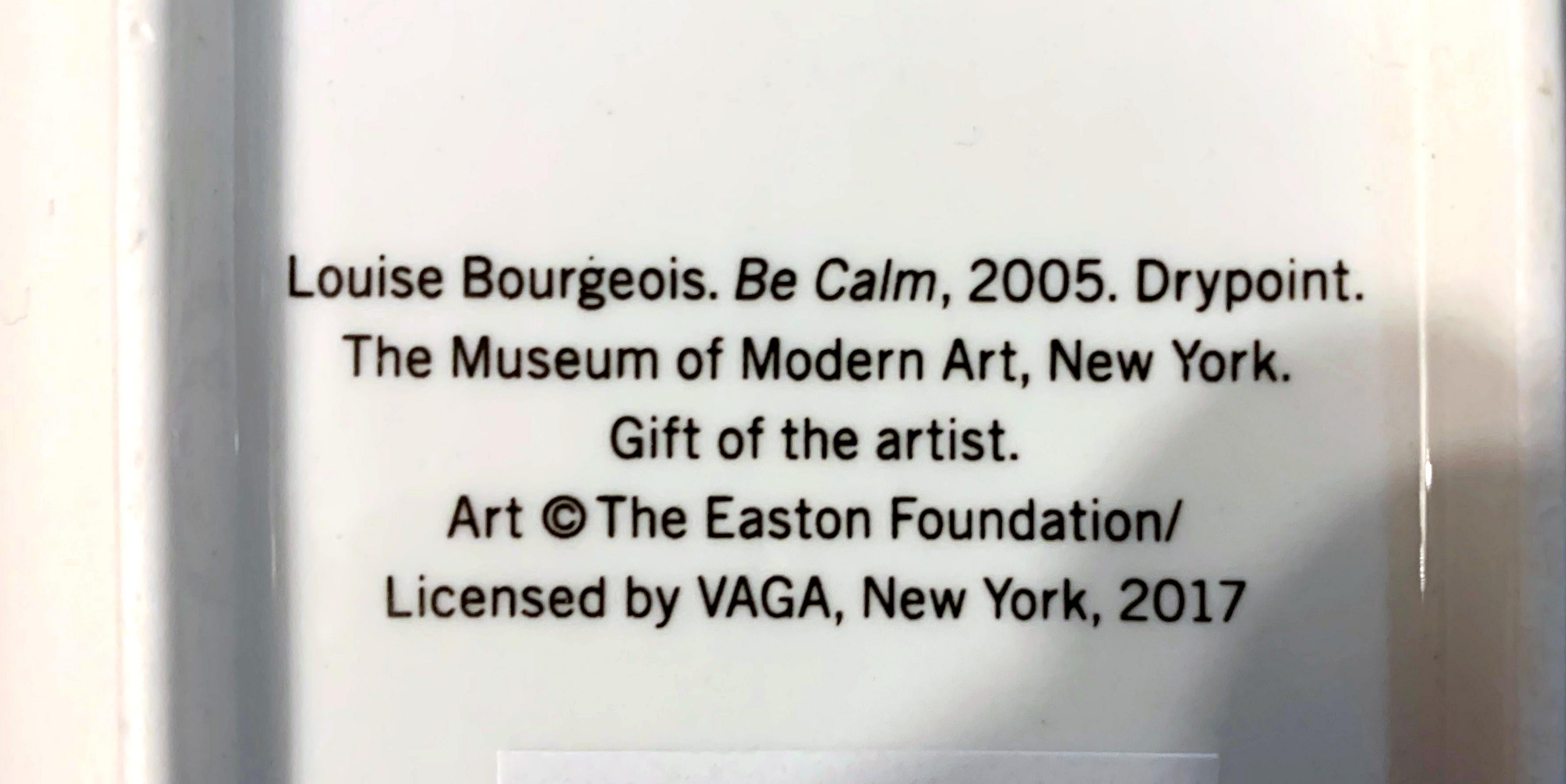 Keramikschale „Be Calm“ von Louise Bourgeois, limitierte Auflage  im Angebot 3