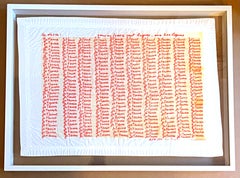 Louise Bourgeois - Dettaglio della stanza rossa (Genitori), Lt. Ed., federa double-face