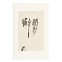 Louise Bourgeois, Sheaves (Version 1) – Original handsignierter Originaldruck