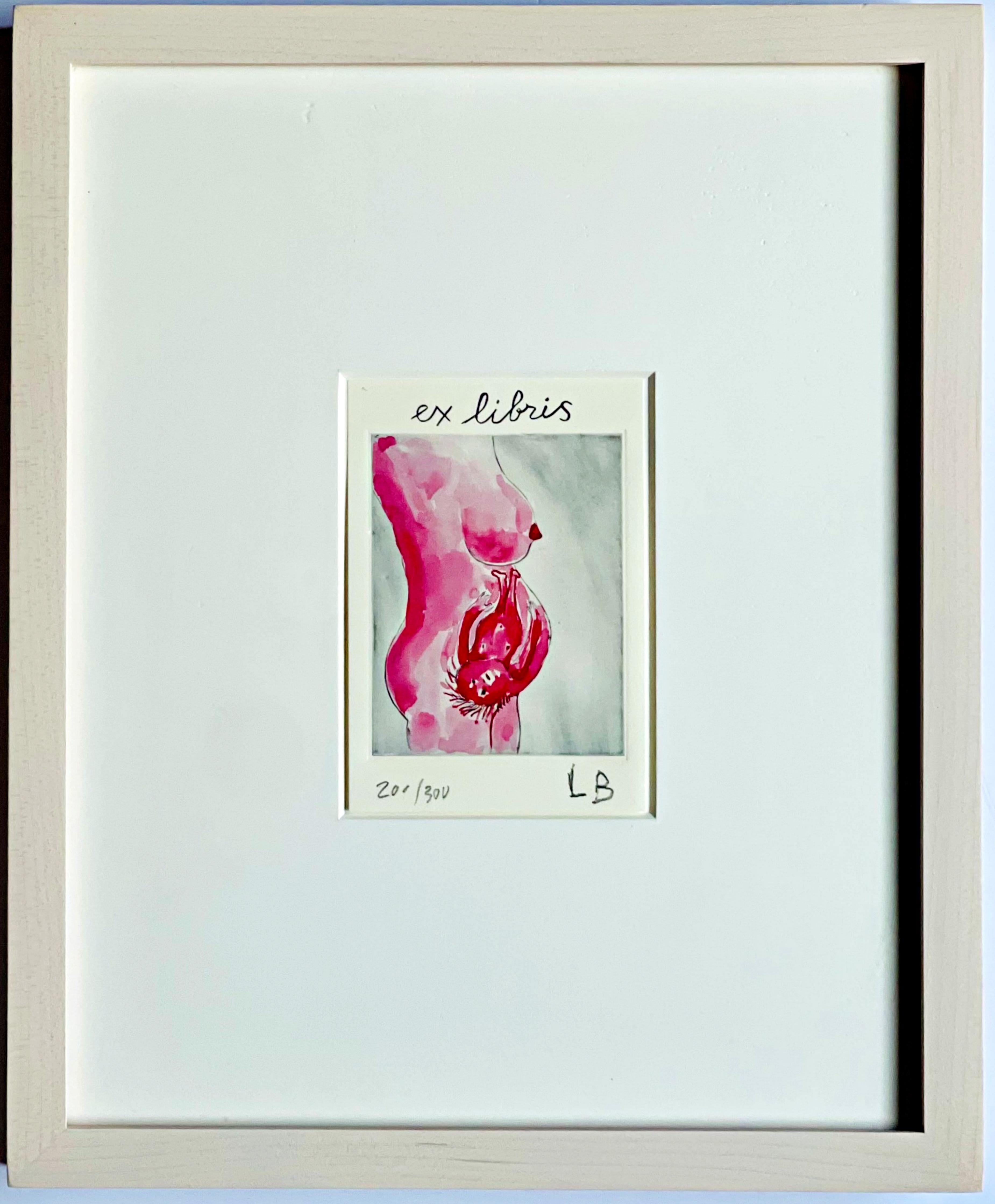 This work is a limited edition hand signed and numbered lithographic bookplate that was created for the monograph The Reticent Child (monograph not included here)
Offset-lithographic bookplate with embossing printed in colours on wove paper
The