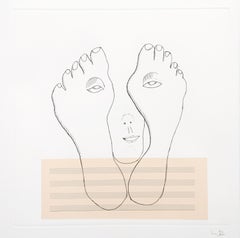 Plate 3 from the Metamorfosis Portfolio, Signed Etching by Louise Bourgeois