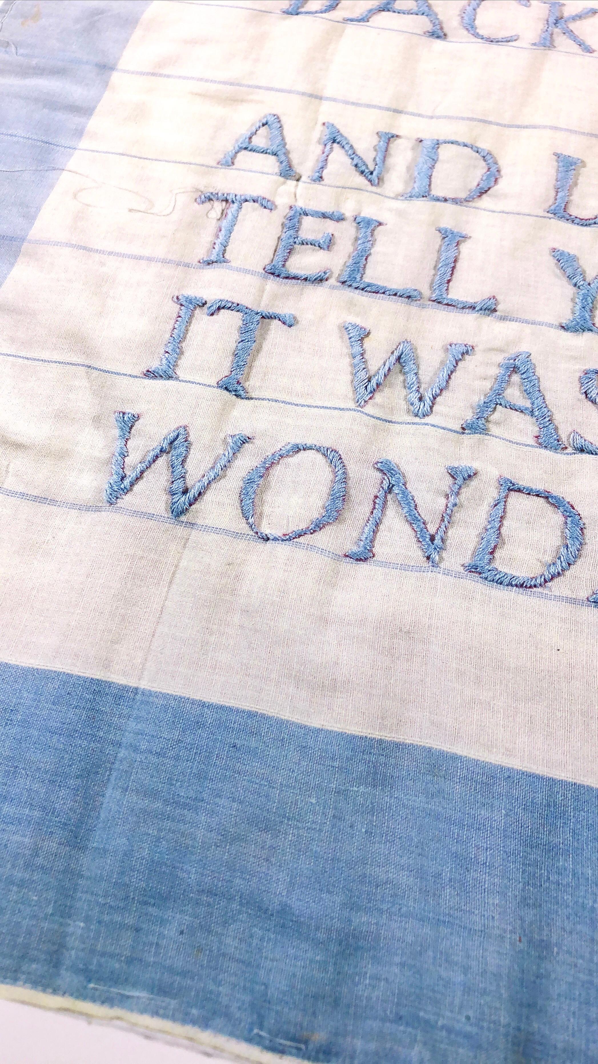 Poster (I Have Been to Hell and Back), 2014 Museum Exhibition Text Words Quote 1