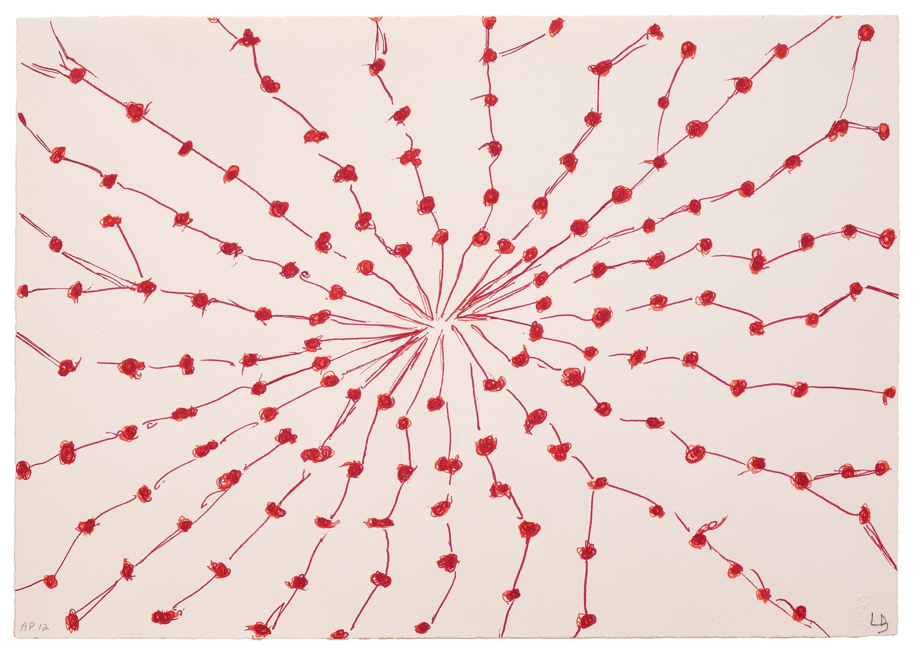 Reparaciones en el cielo -- Tipografía, Litografía, Texto Arte de Louise Bourgeois en venta 3