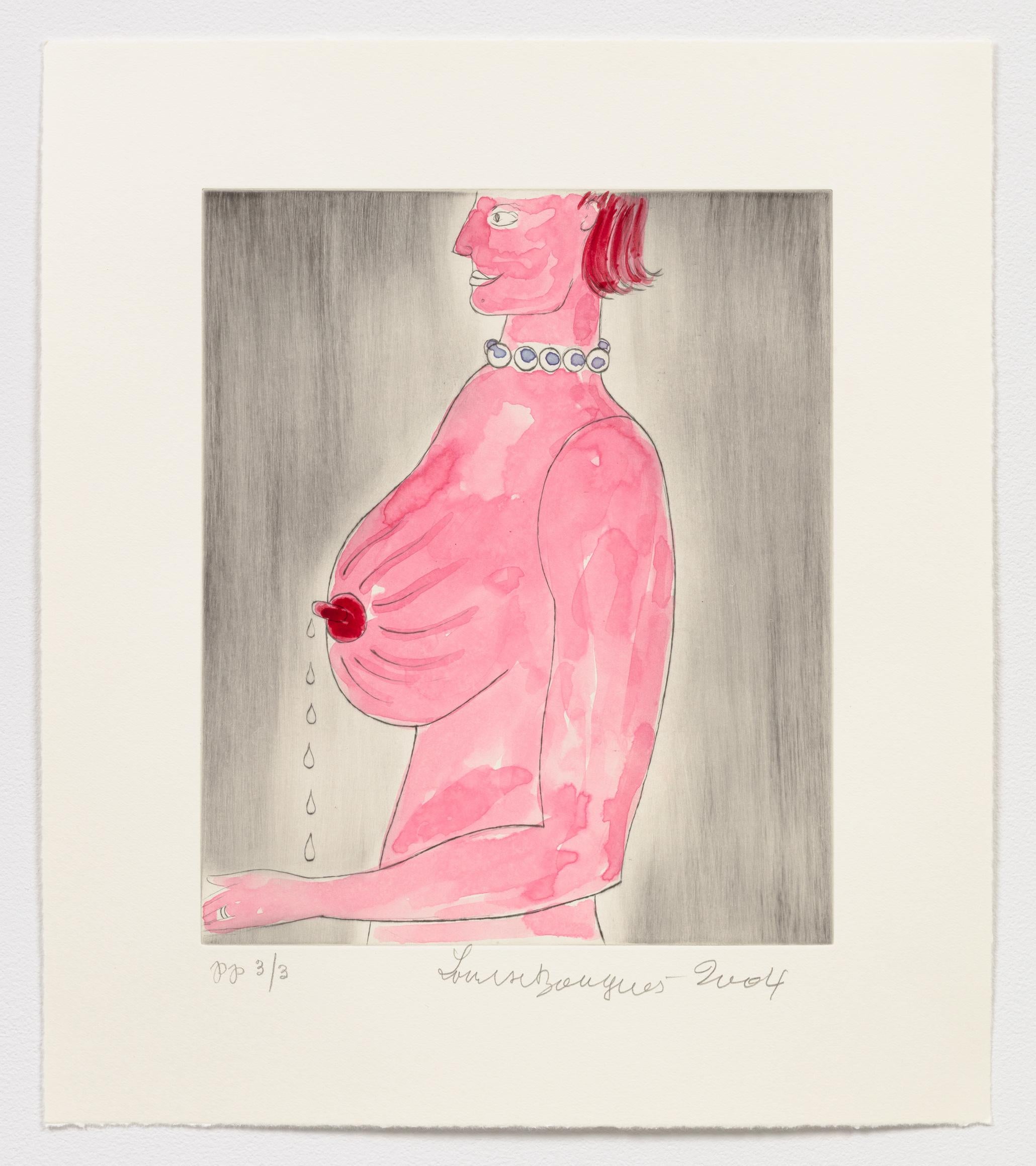 Louise Bourgeois Figurative Print – Die schlechte Mutter