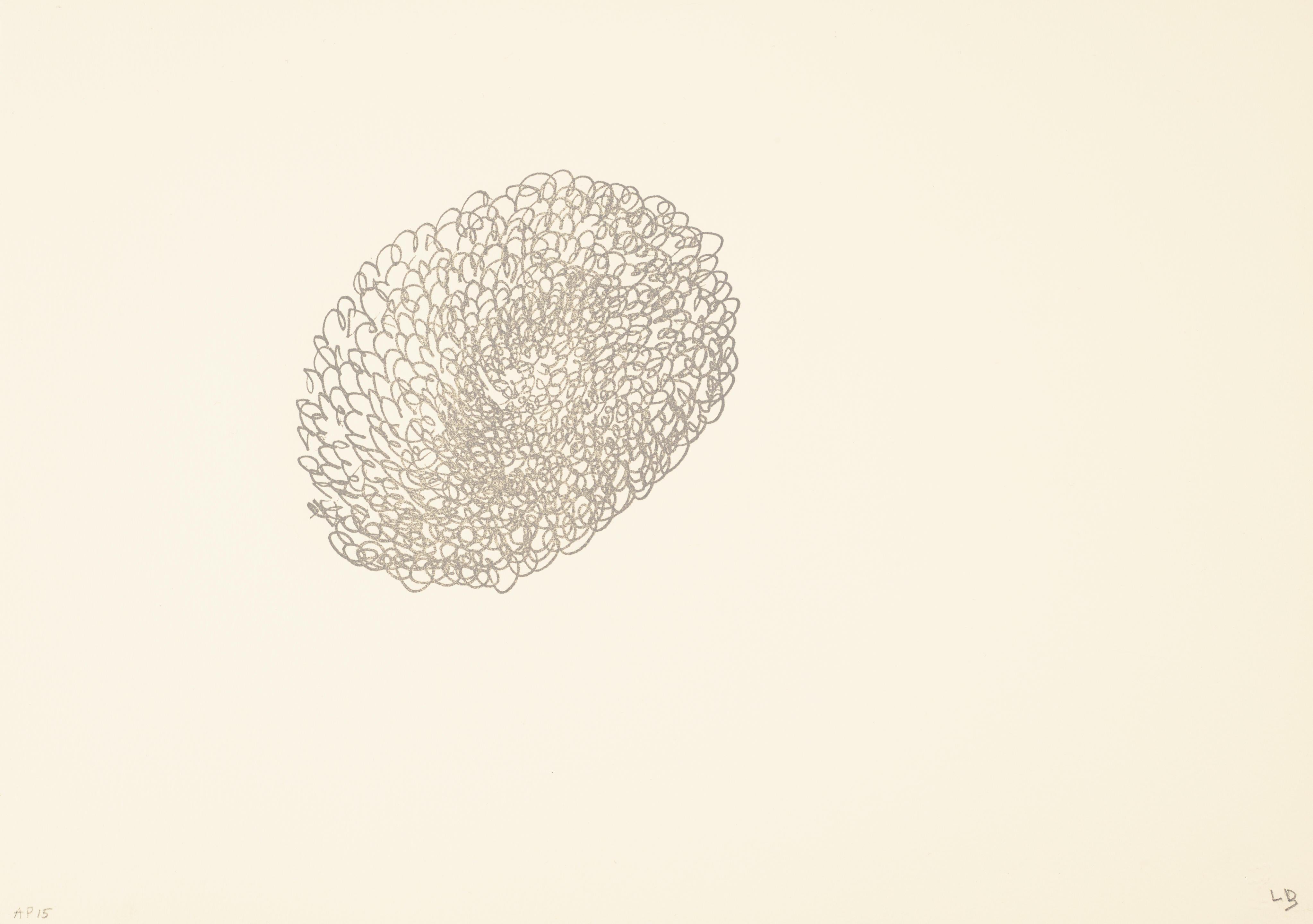 « The Hour Is Devoted to Revenge » (L'heure est consacrée au réveil) - Lettrerie, lithographie, art du texte par Bourgeois - Féministe Print par Louise Bourgeois