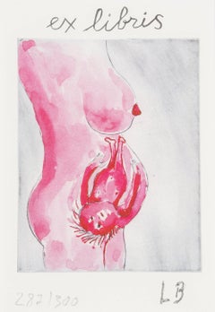 The Reticent Child (Ex Libris) -- Print, Text, Feminist Art by Louise Bourgeois